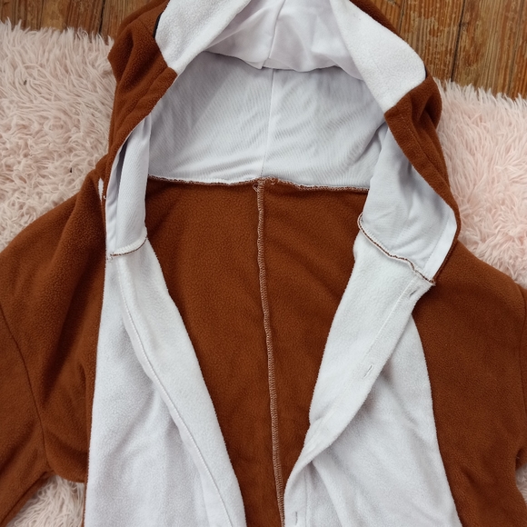Like new Sloth kigurumi onesie lounger!  Roomy warm & big! Sz's sm-xl! - Picture 6 of 11